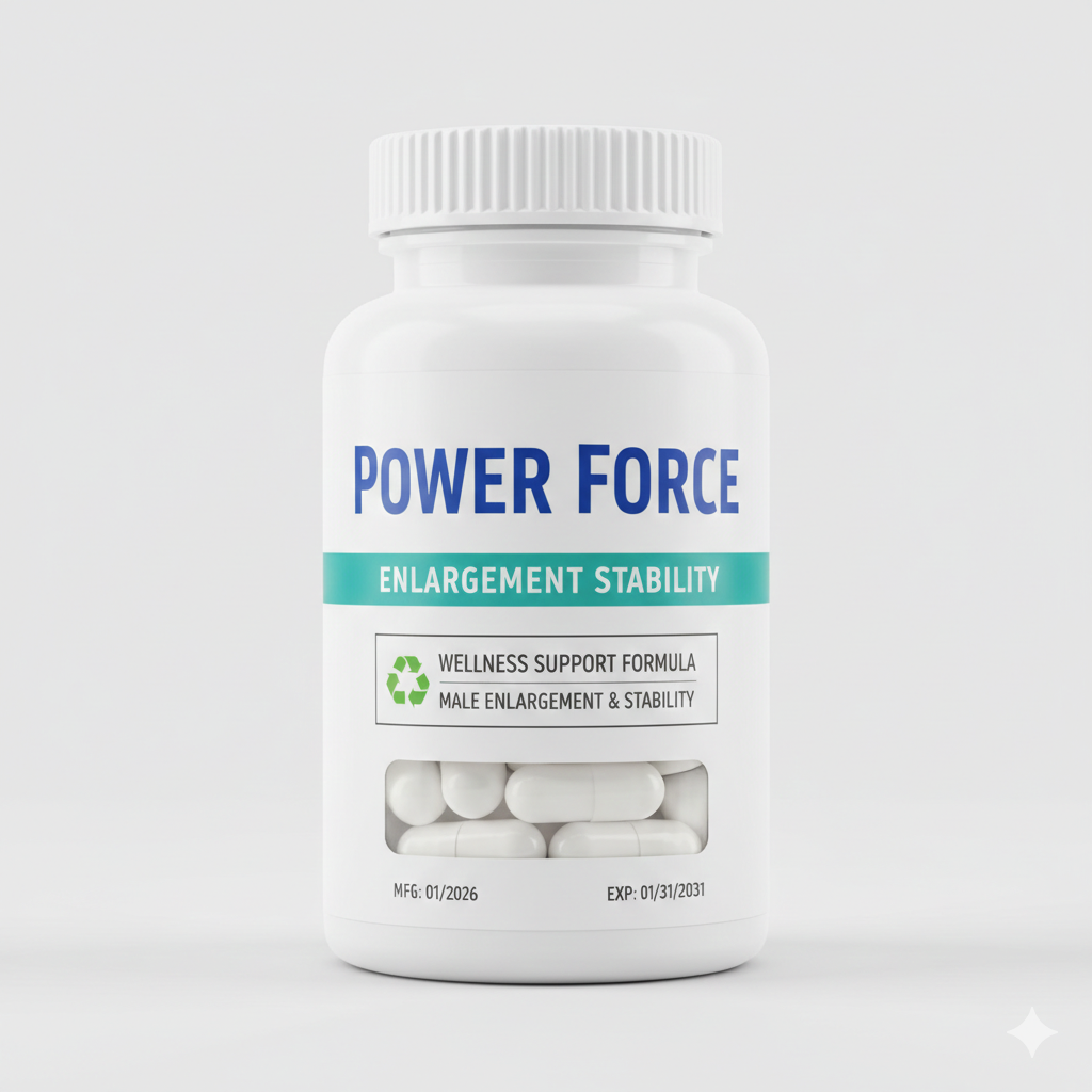 Power Force - Kapsuły dla Męskiej Energii